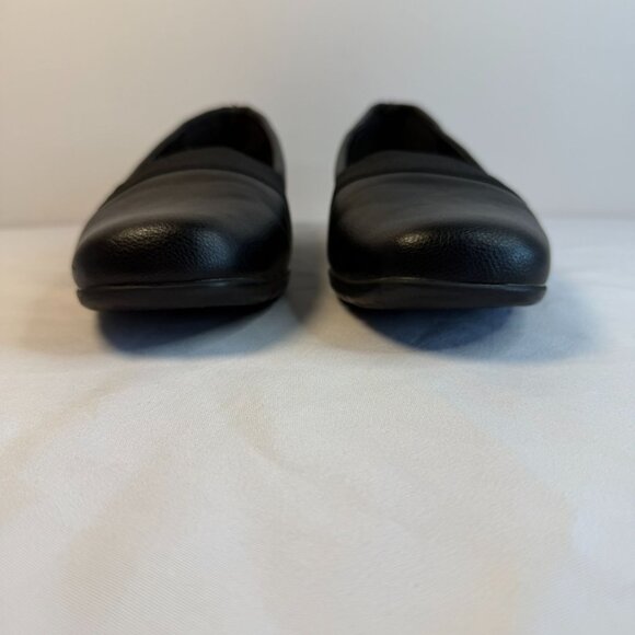 Comfortview Arya Women Size 9M Black Minimalist Slip On Comfort Preppy Shoes - Picture 5 of 11